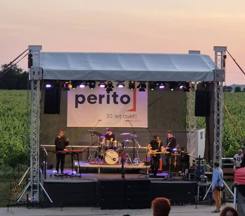 Mobilní stage na firemní akci